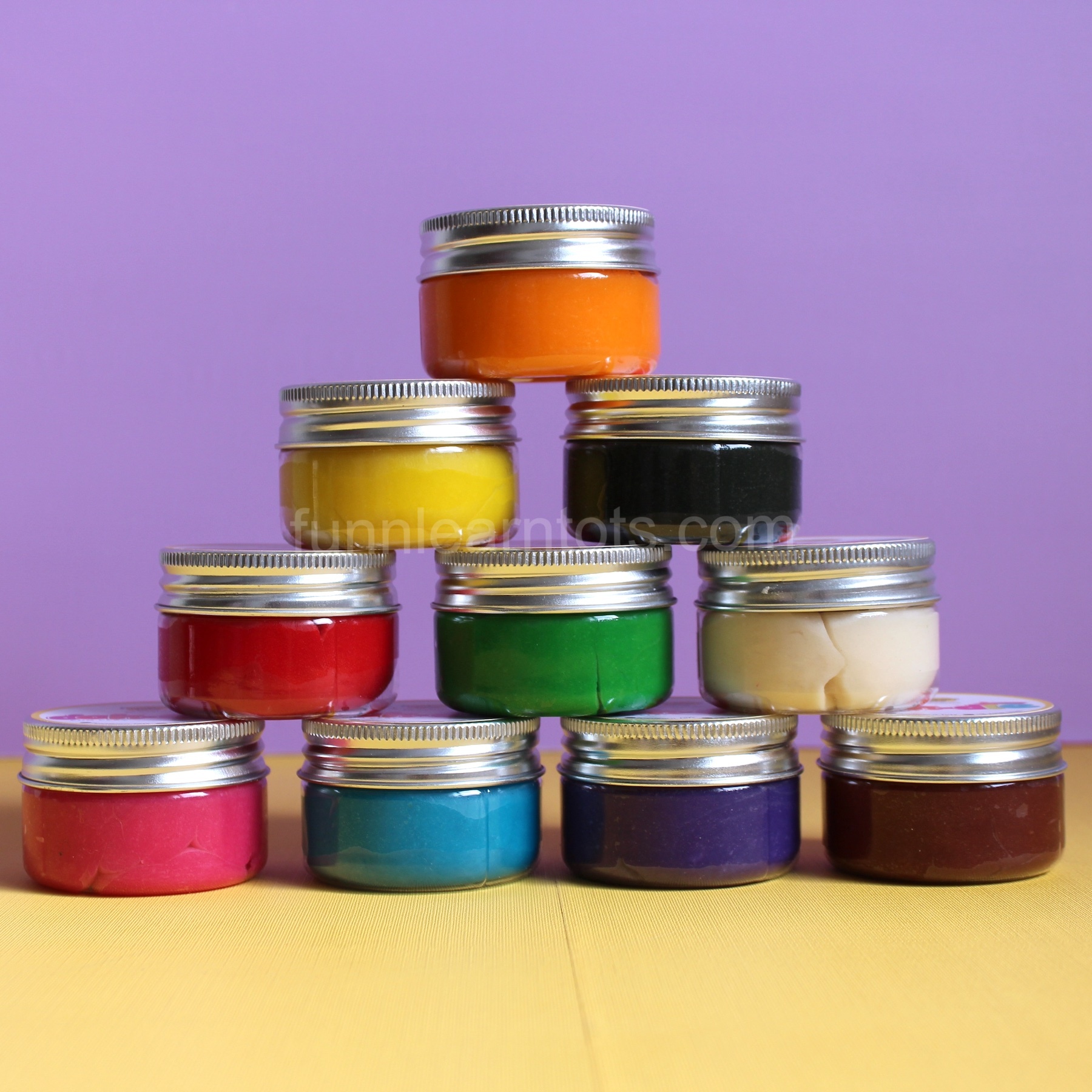 10 Color Playdough Set