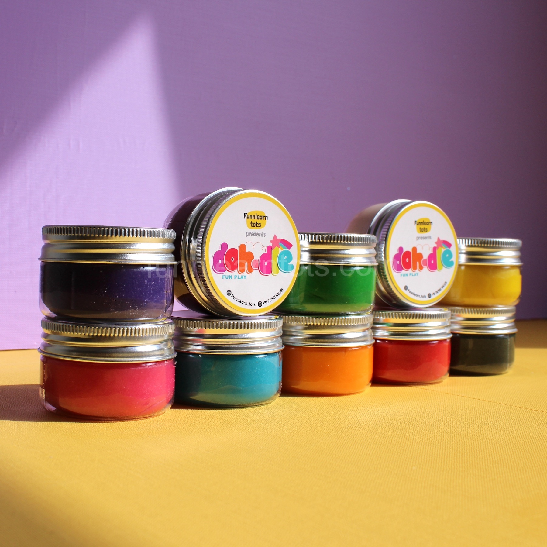 10 Color Playdough Set
