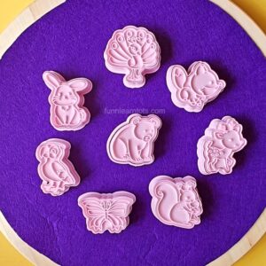 Jungle safari cutter stamps