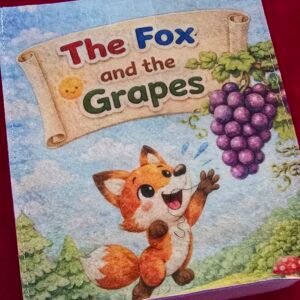 The fox and the grapes story bag