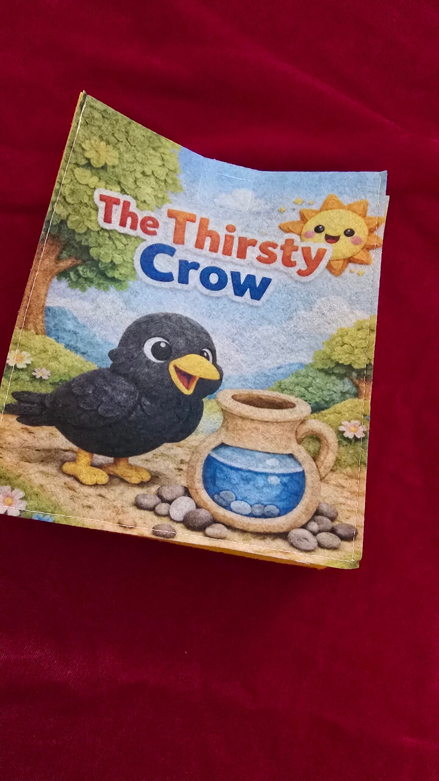 The thirsty crow story bag