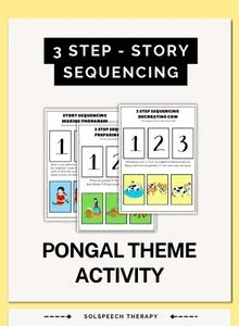 Pongal theme activity for kids